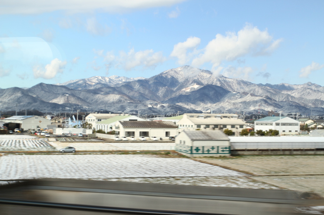 Zimní výhled ze Shikanzenu ...